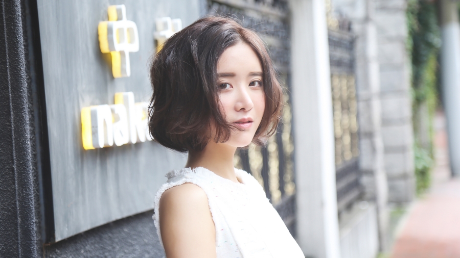 美女网红陈一发清纯美女4k短发美女壁纸图片