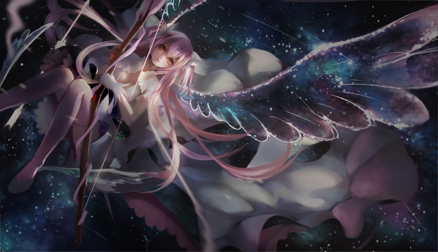魔法少女小圆动漫少女的4K壁纸下载