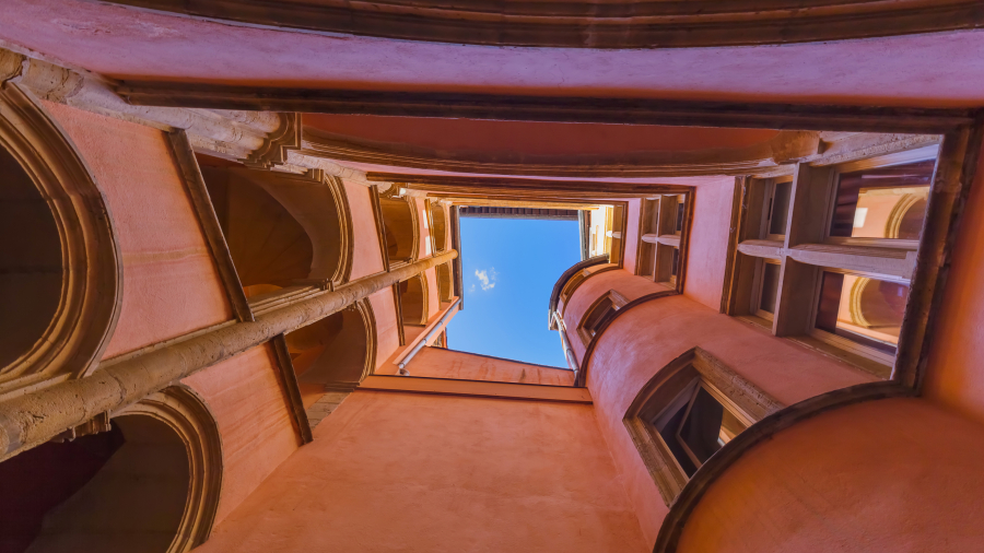 里昂的一条穿廊,法国